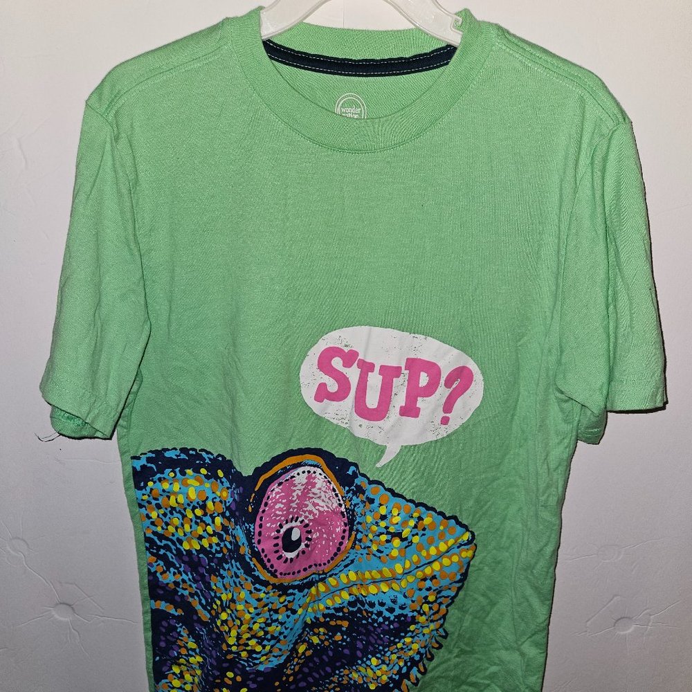 Boys Green Wonder Nation T-Shirt Size L